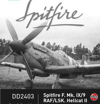 DD2403 Spitfire LF.Mk. IX RAF-LSK. Hellcat II FAA.