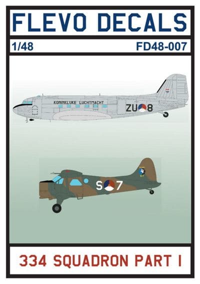 aval Models-decals FD48-334 Squadron Part 1