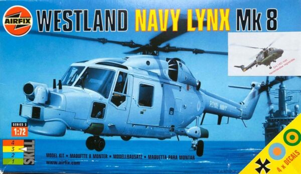 Naval Models- helikopter-Airfix-Westland Navy Lynx Mk8