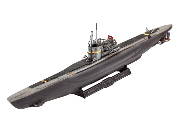 Naval Models onderzeeboten Revell German Submarine type VIIc-41 05154