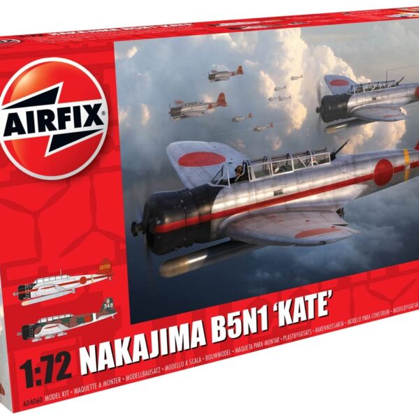 Naval Models plastic modelbouw Airfix A04060 Najajima B5N1 Kate