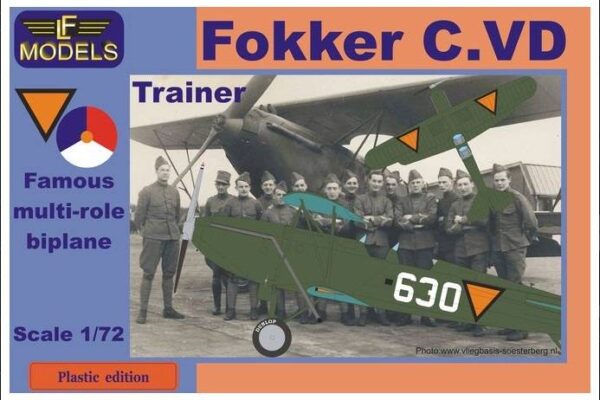 Naval Models plastic modelbouw LF Models Fokker C. VD trainer