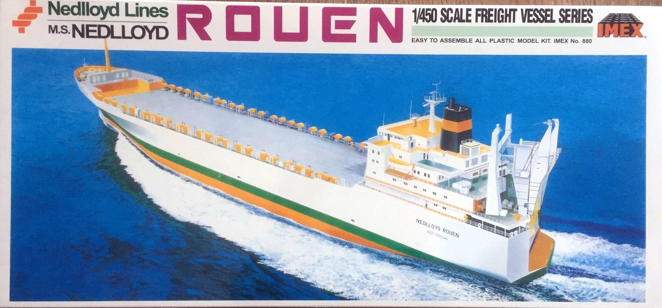 Naval Models-schepen-Imax-ms Nedlloyd Rouen
