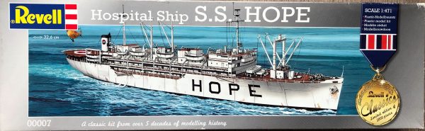 Naval Models schepen Revell Hospital Ship SS Hope
