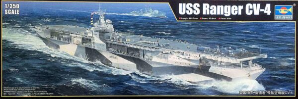 Naval Models-schepen-Trumpeter-USS Ranger CV 4