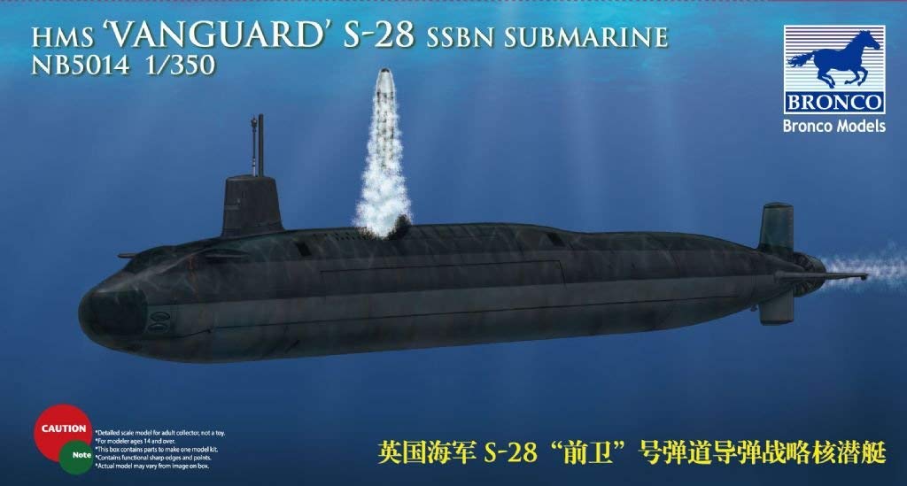 HMS Vanguard S-28 SSBN Submarine