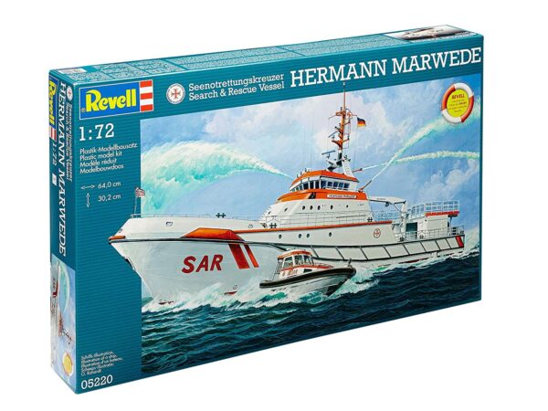 Naval Models -ships - Revell - Search and Rescue Vessel Hermann Marwede