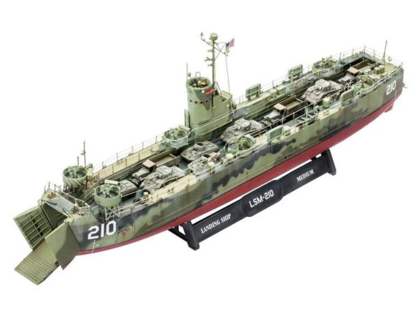 Naval Models-ships - Revell- US Navy LSM early 05123