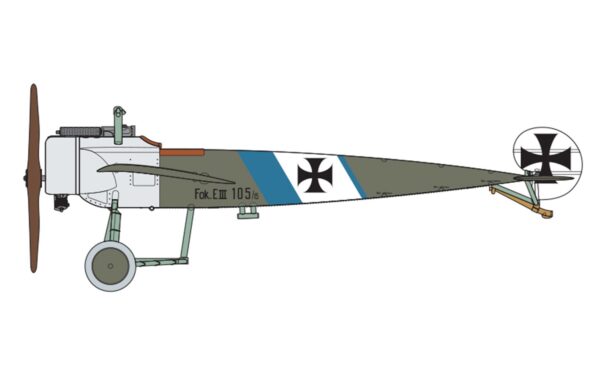 Naval-Models-vliegtuigen-Airfix-Fokker-E.III-Eindecker-A01087