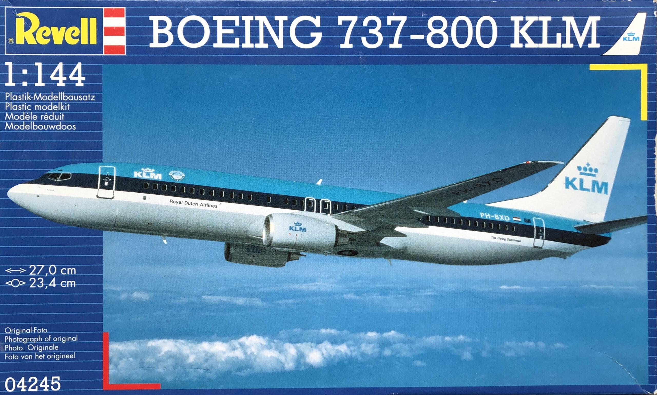 Pickering Revolutionair Ijdelheid Boeing 737-800 KLM - Naval Models