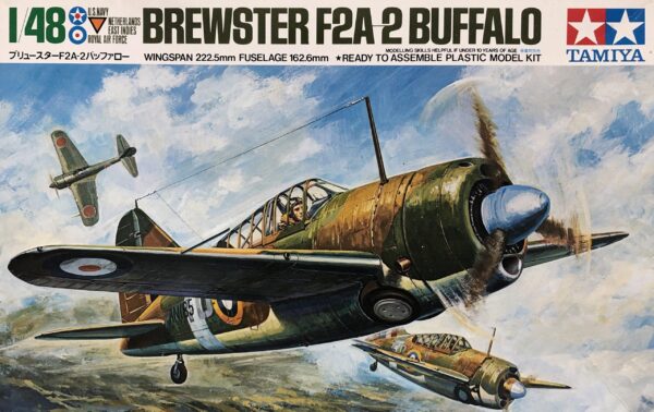 Naval Models- vliegtuigen- Brewster F2A-2 Buffalo