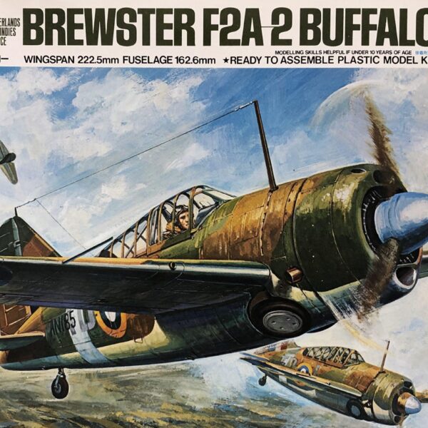 Naval Models- vliegtuigen- Brewster F2A-2 Buffalo