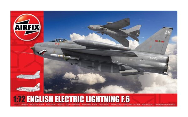 Naval Models - vliegtuigen English Electric Lightning F.6 1