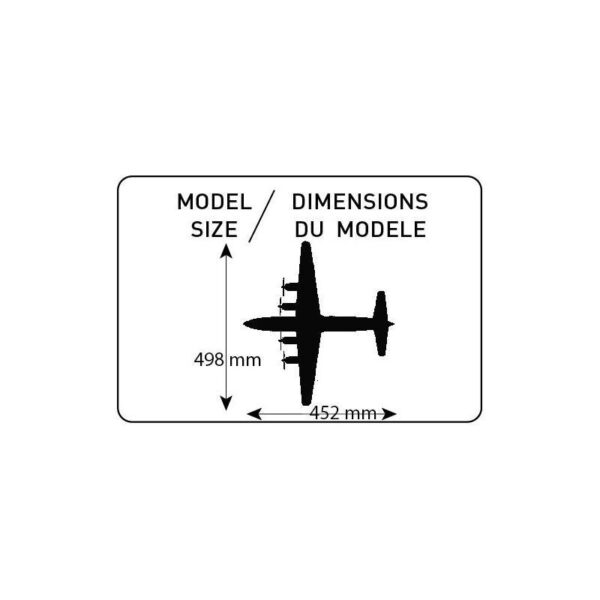 Naval Models - vliegtuigen - Heller DC6 Super cloudmaster