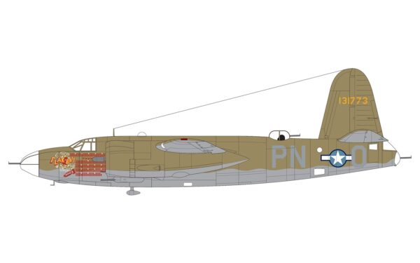 Naval Models- vliegtuigen- Martin B-26B Marauder-a04015a