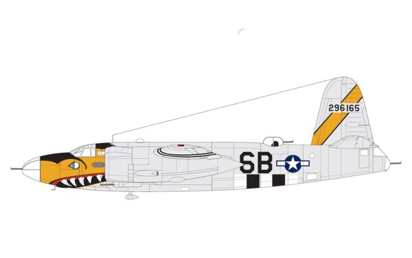 Naval Models- vliegtuigen- Martin B-26B Marauder-a04015a